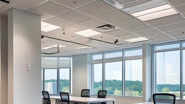 Drop ceiling installation for offices and commercial spaces in Charlotte, NC